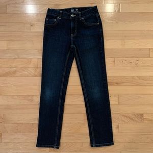 Wonder Nation youth girls slim jeans size 12 dark blue